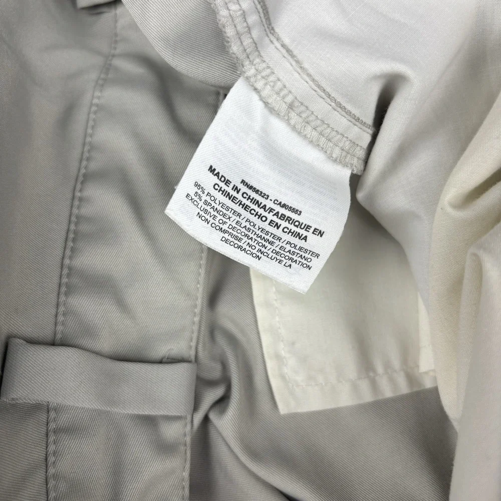 Nike Dri-Fit Golf Pants Mens 36x32 Beige Khaki Performance Stretch Casual‎ Light